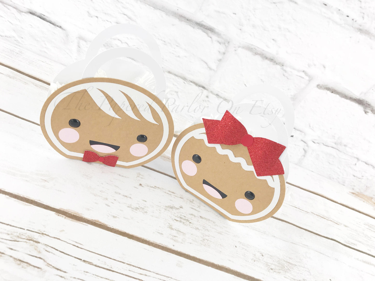 gingerbread christmas party favor treat box