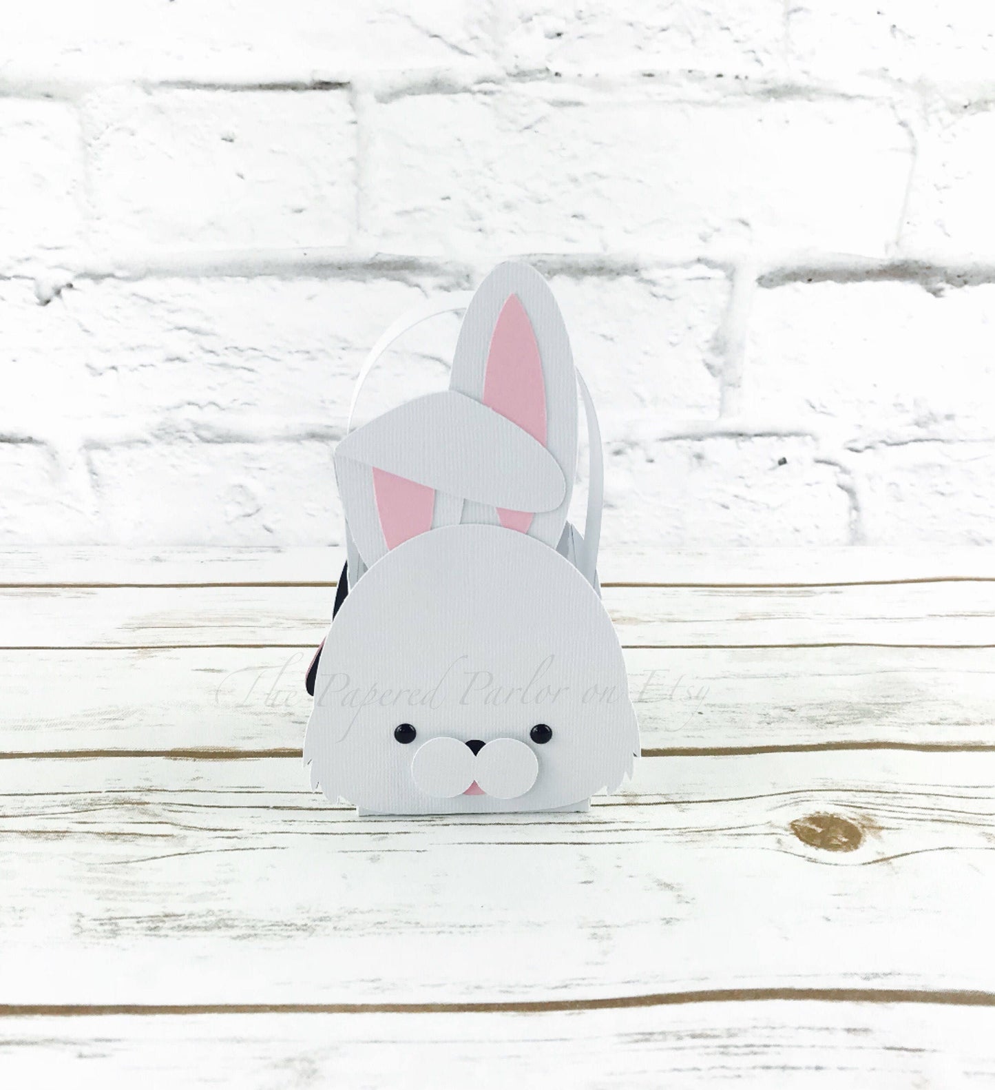 easter treat box: bunny, chick, duckling party favors