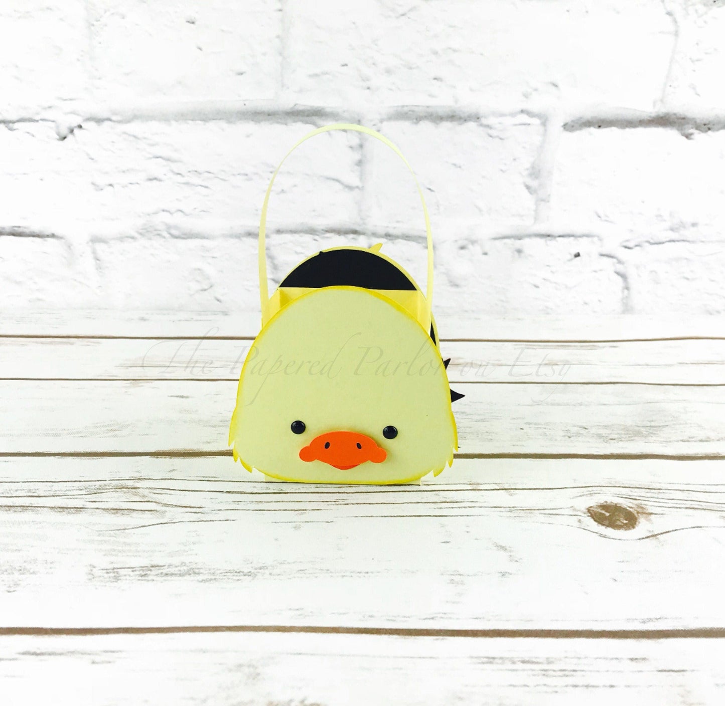 easter treat box: bunny, chick, duckling party favors