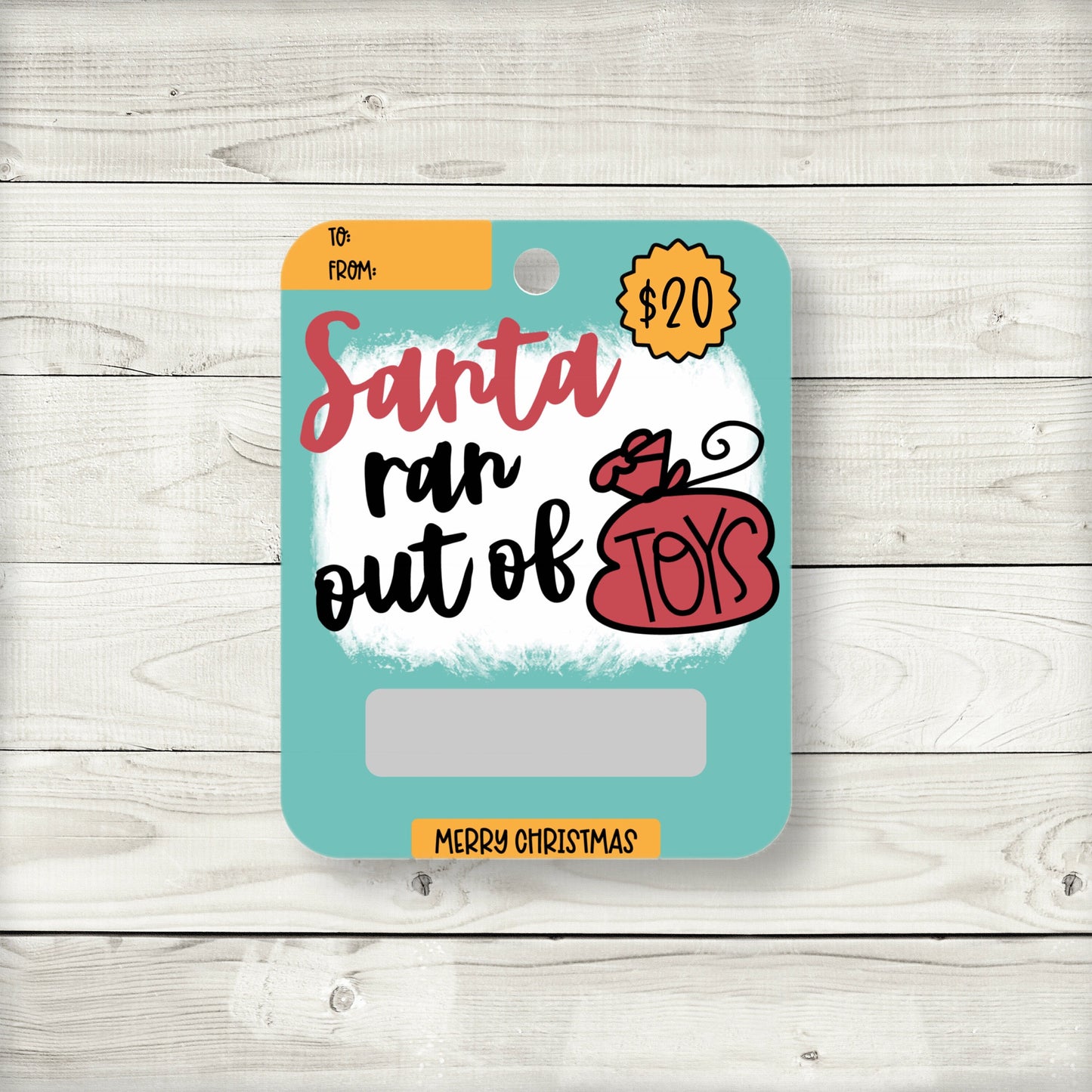 funny christmas money card holders