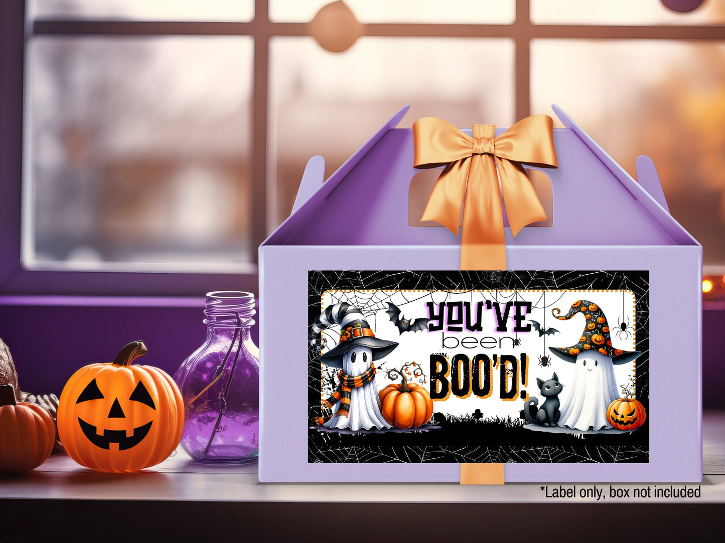 you’ve been boo’d gable box labels, halloween labels