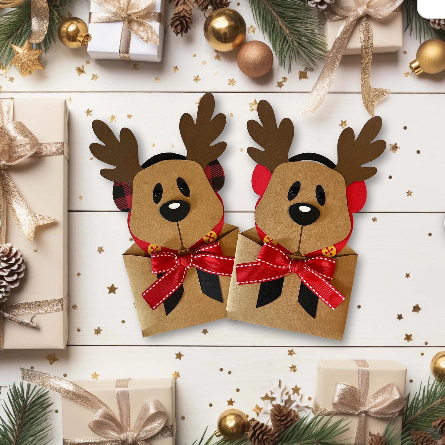 reindeer christmas money gift card holder, xmas gift card holder, xmas money, holiday christmas gift card holder, christmas money ideas