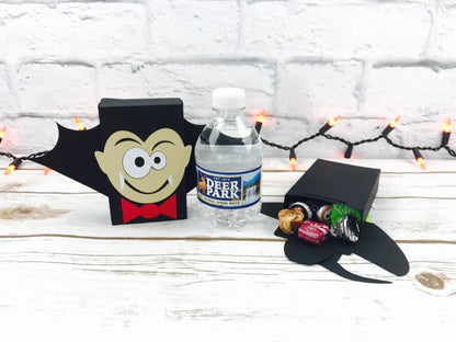 Witch & Vampire Party Favor Box: Halloween Goody Bags