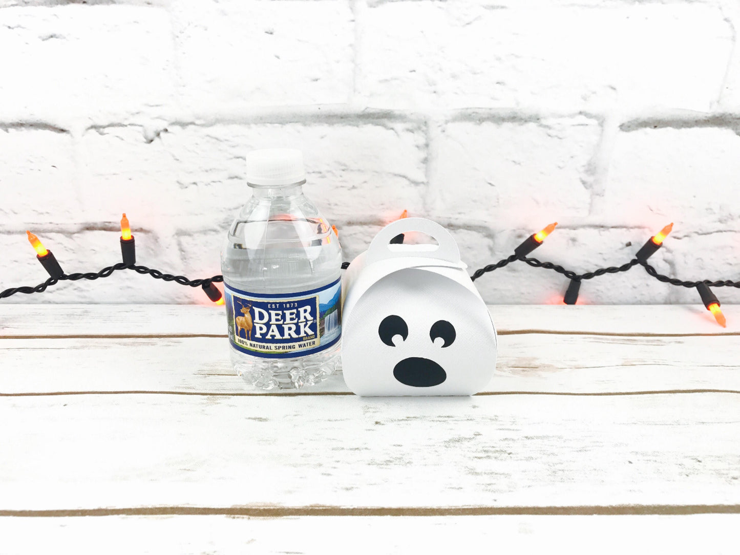 ghost party favor bags: halloween goodie treat boxes