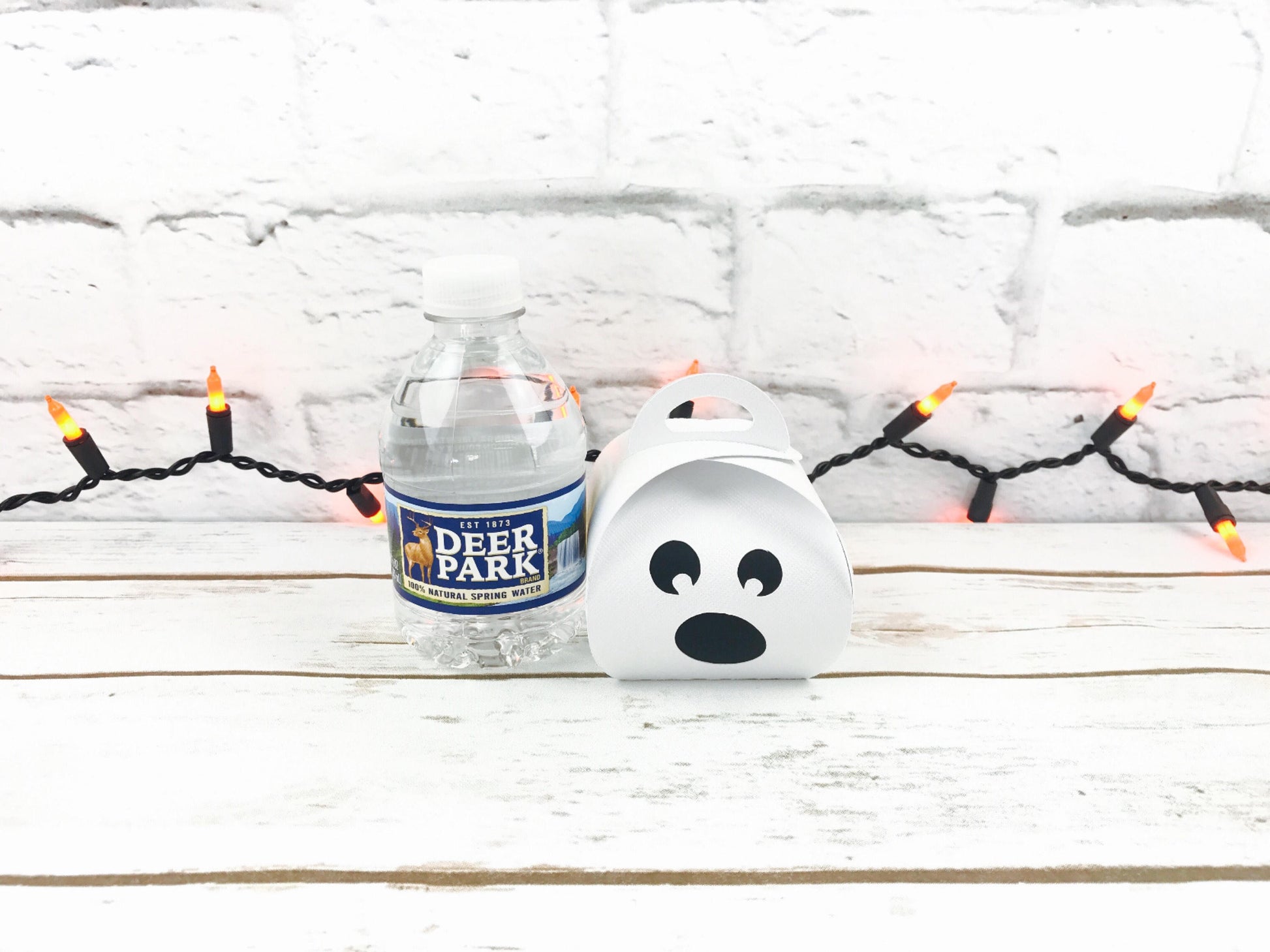 Ghost Party Favor Bags: Halloween Goodie Treat Boxes