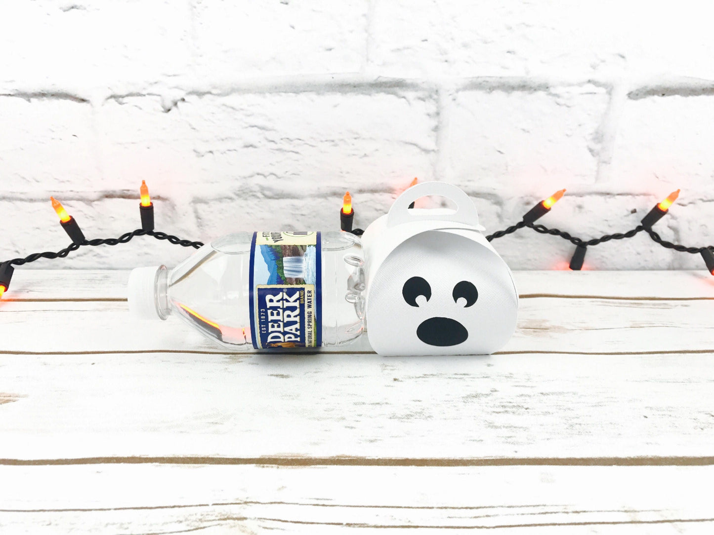 ghost party favor bags: halloween goodie treat boxes