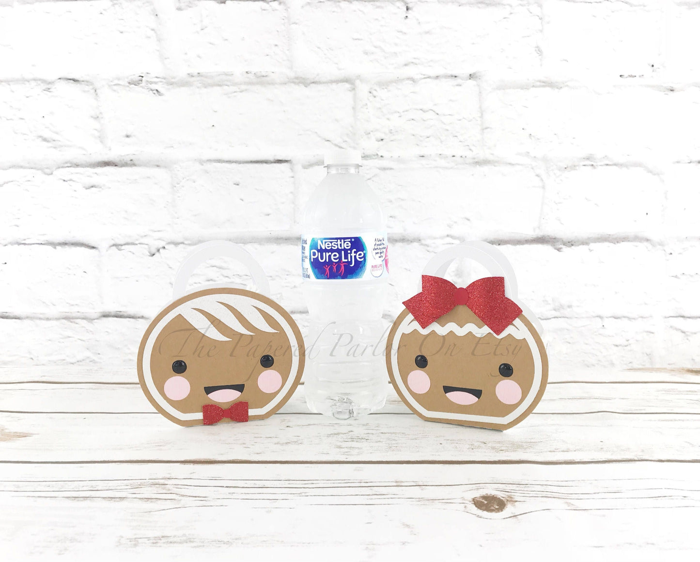 gingerbread christmas party favor treat box