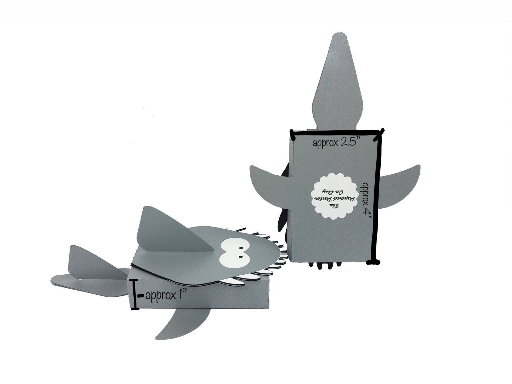 Shark Treat Box: Beach Party Favor