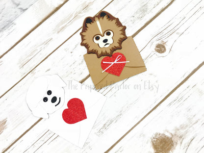 Dog Gift Card Holder/Pomeranian Gift Card Holder/Bichon Gift Card Holder/Gift Card Holder/Dog Lover Gift Card Holder/Pomeranian Lover/Bichon