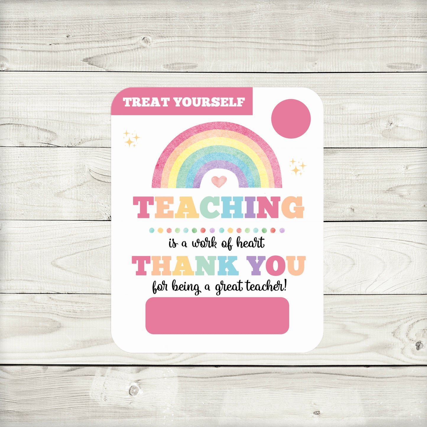 teacher appreciation money card holders