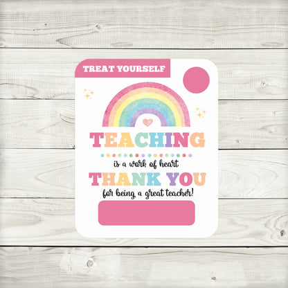 Teacher Appreciation Money Card Holders