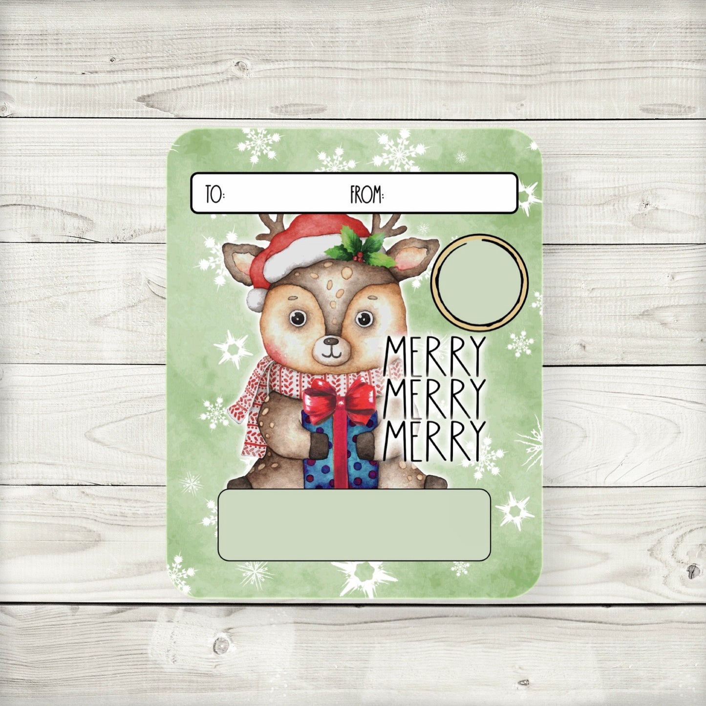 cute christmas money gift card holders