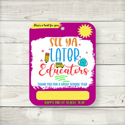 Teacher Appreciation Money Card Holder Gifts