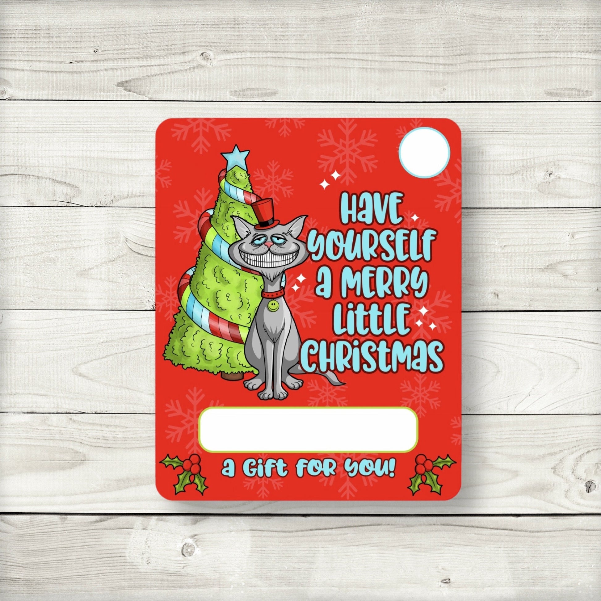 Funny Christmas Cash Holiday Money Card Holders