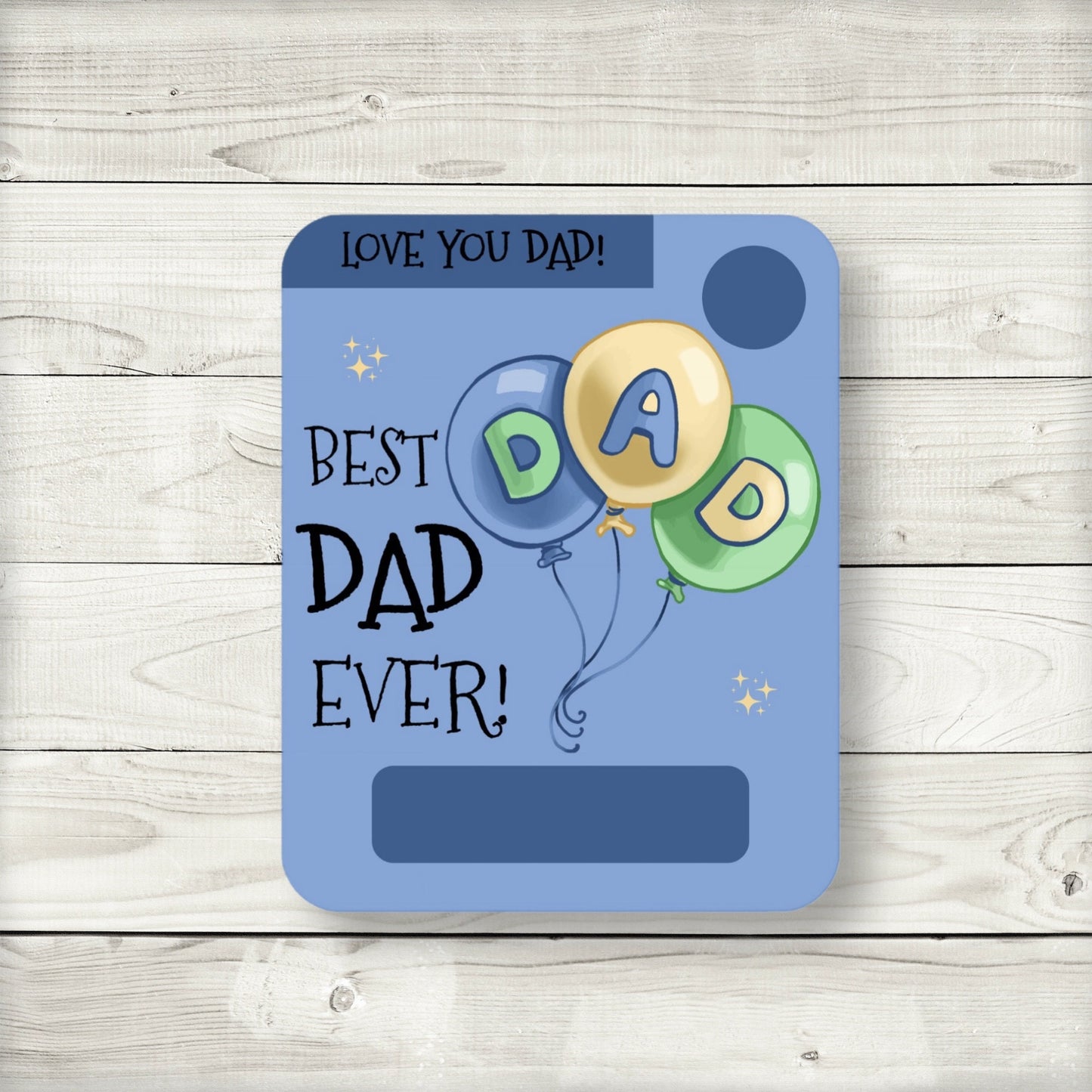 father’s day best dad ever money card holders