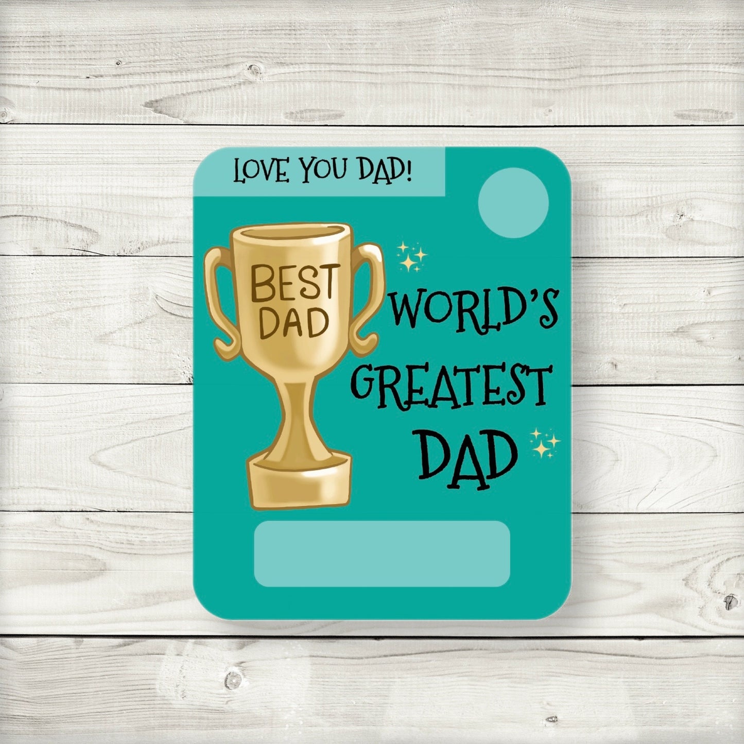 father’s day best dad ever money card holders