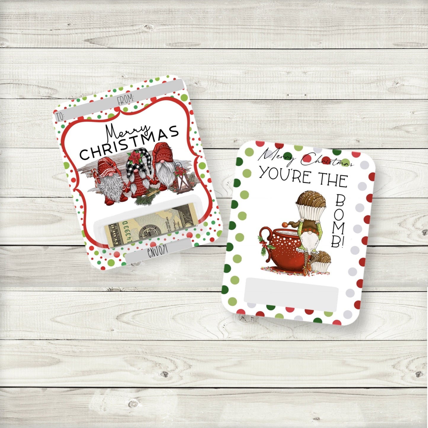 gnome christmas cash money gift|christmas cash card|christmas money card|cash money gift