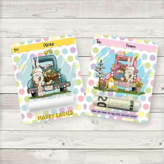 Easter Cash Money Cards, Easter Basket Stuffers, Easter Basket Fillers, Easter Basket Gifts, Easter Lip Balm