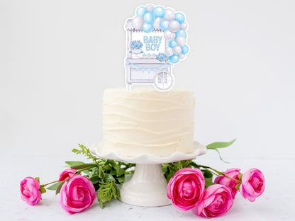 It’s A Baby Boy Cake Topper