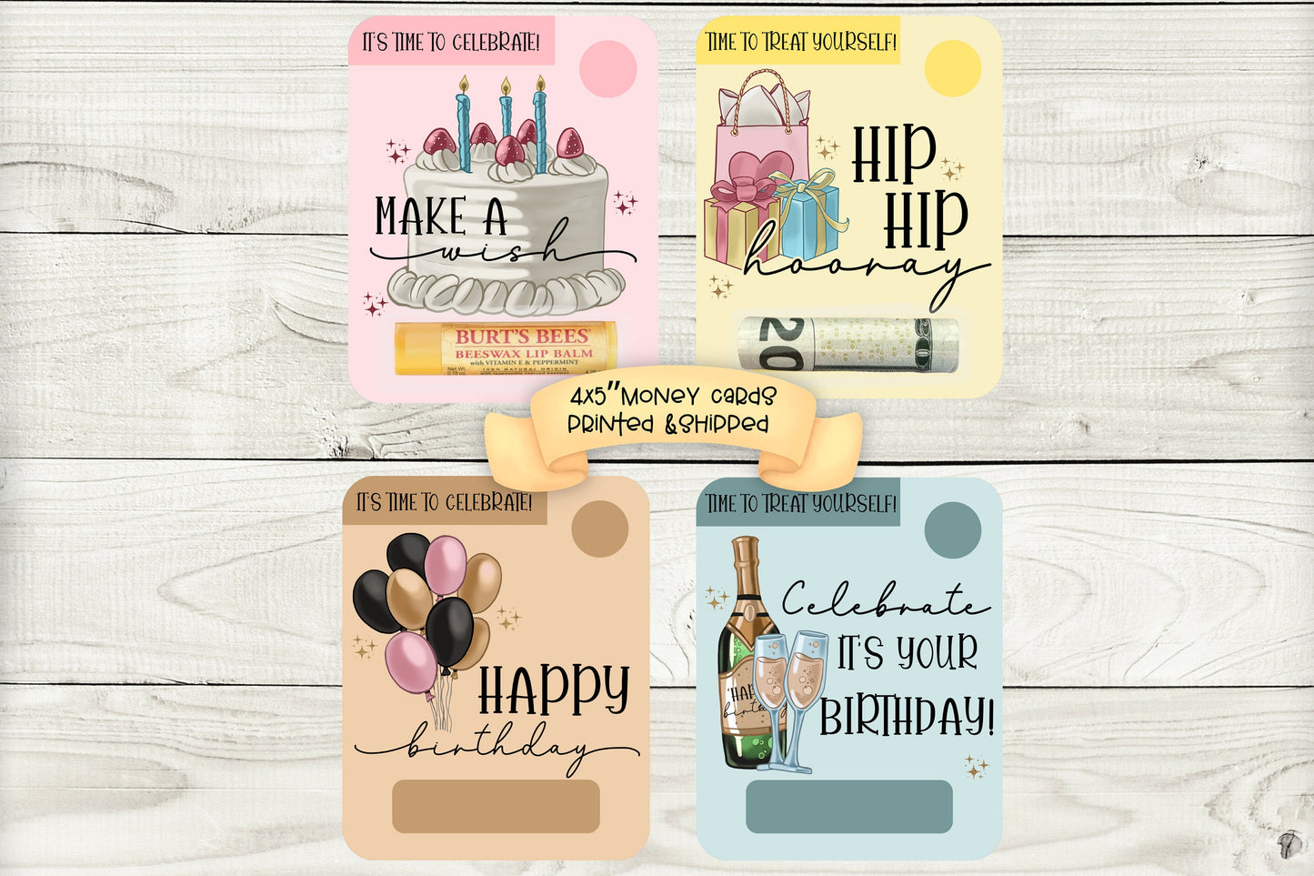 birthday money card holders