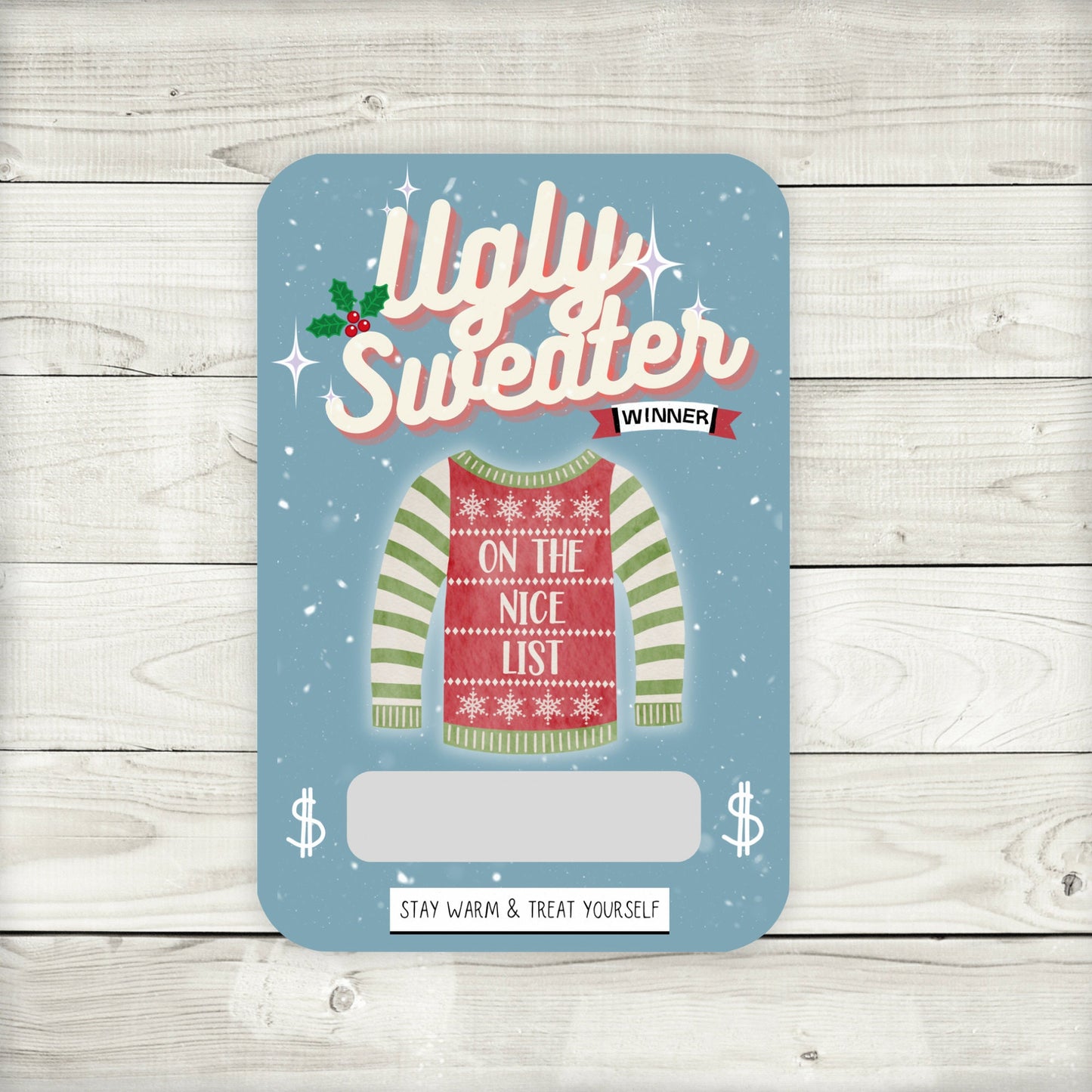 ugly sweater party gifts | party prizes | party favors