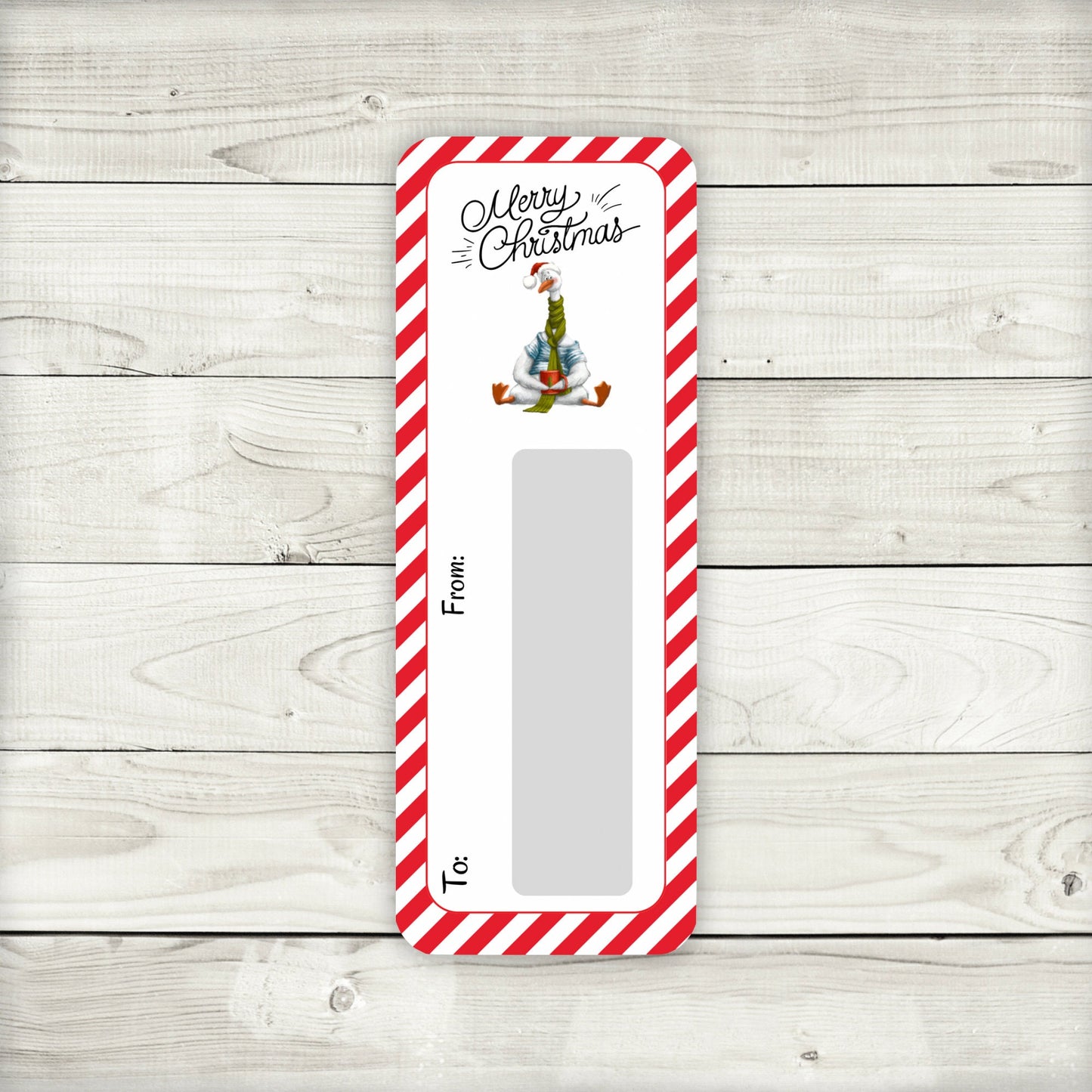 mini christmas cash money card holders | lip balm party holders | goose rabbit penguin edition