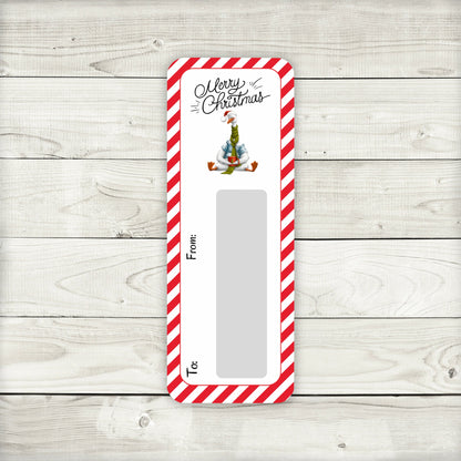 Mini Christmas Cash Money Card Holders | Lip Balm Party Holders | Goose Rabbit Penguin Edition