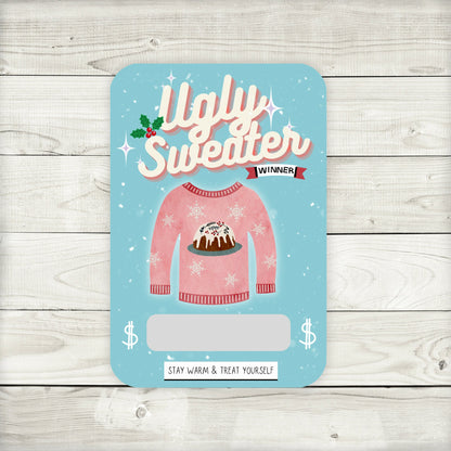 Ugly Sweater Party Money Card Holder: Prizes & Favors