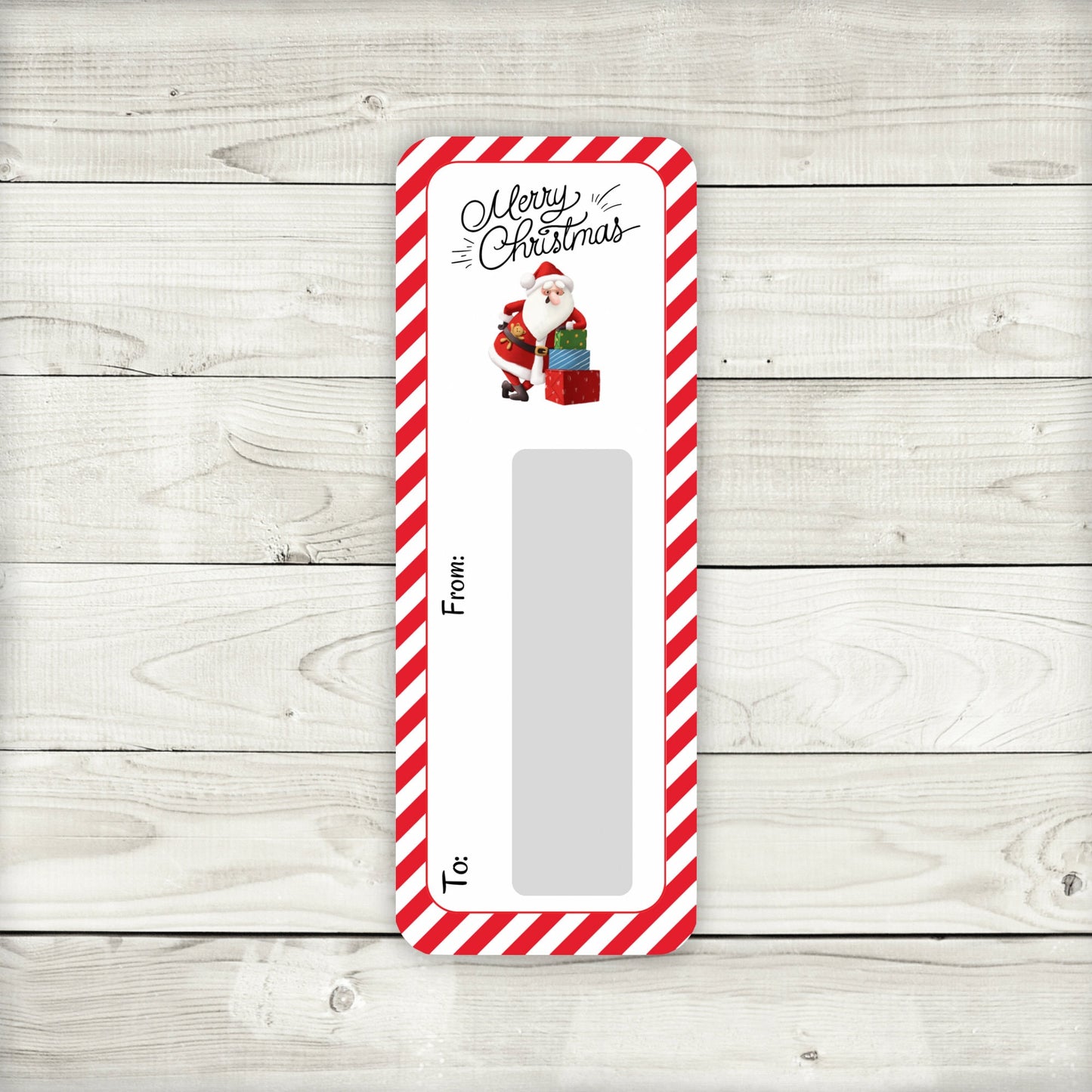 mini christmas cash money card holders | lip balm party holders | santa moose hedgehog edition