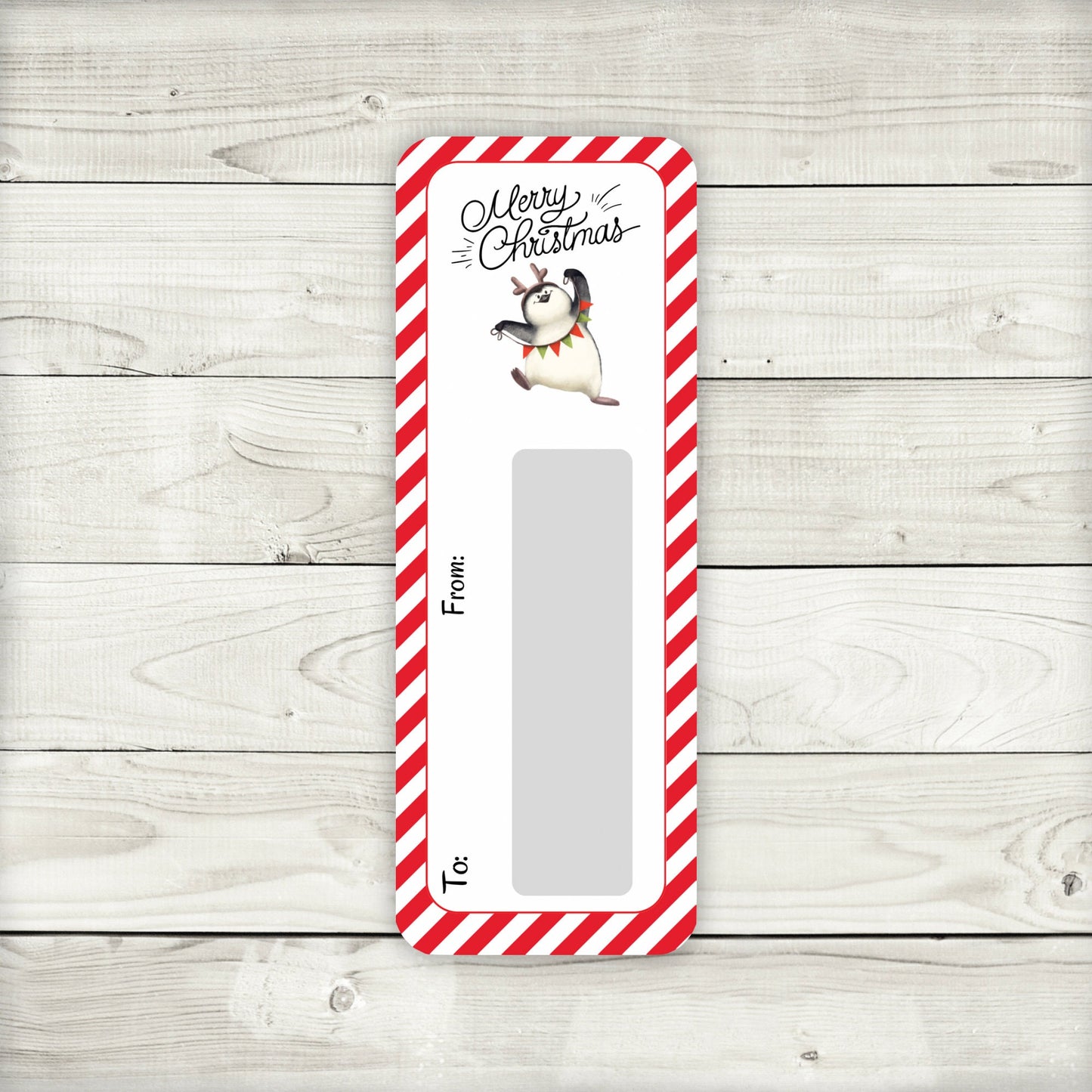 mini christmas cash money card holders | lip balm party holders | goose rabbit penguin edition