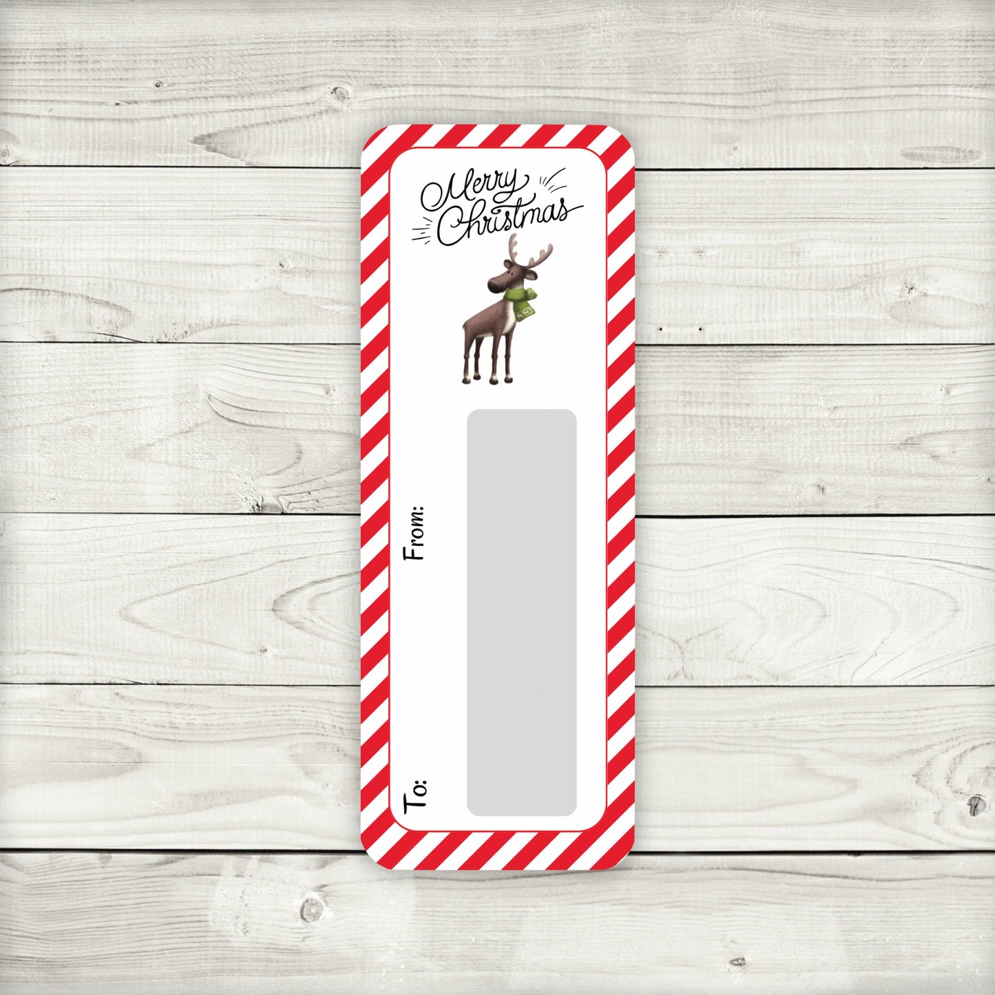 mini christmas cash money card holders | lip balm party holders | polar bear rabbit moose edition