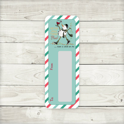 Mini Money Cards| Cute Snowman Christmas Cash Holder