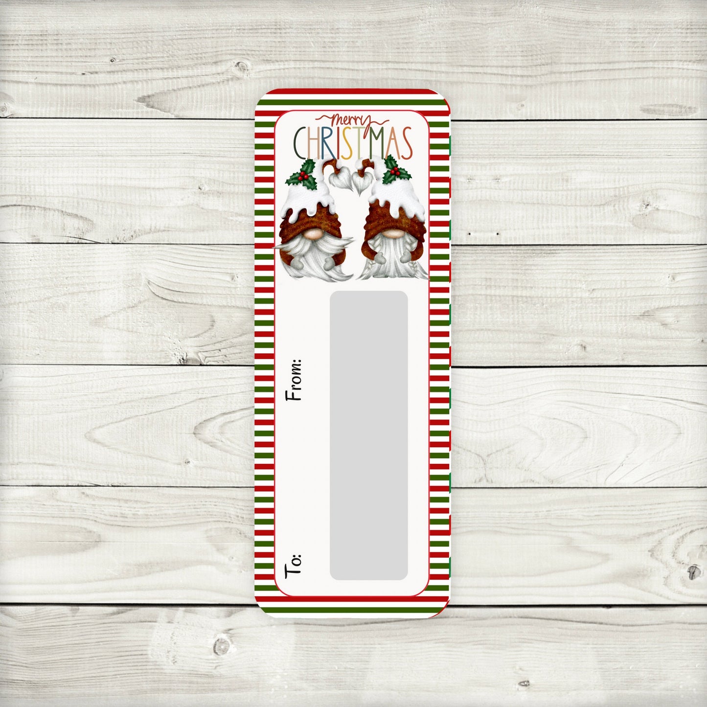 mini money cards| christmas pudding gnome money holder | christmas gonks | christmas cash