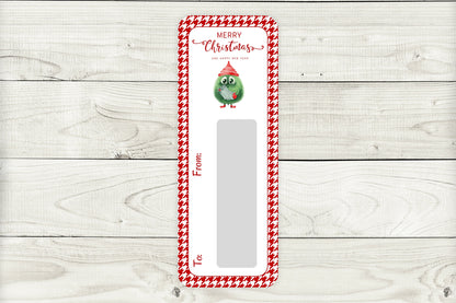 Mini Money Cards| Cute Christmas Creature Cash Holder|Merry Christmas Green Edition