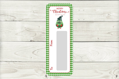 Mini Money Cards| Cute Christmas Creature Cash Holder|Merry Christmas Green Edition