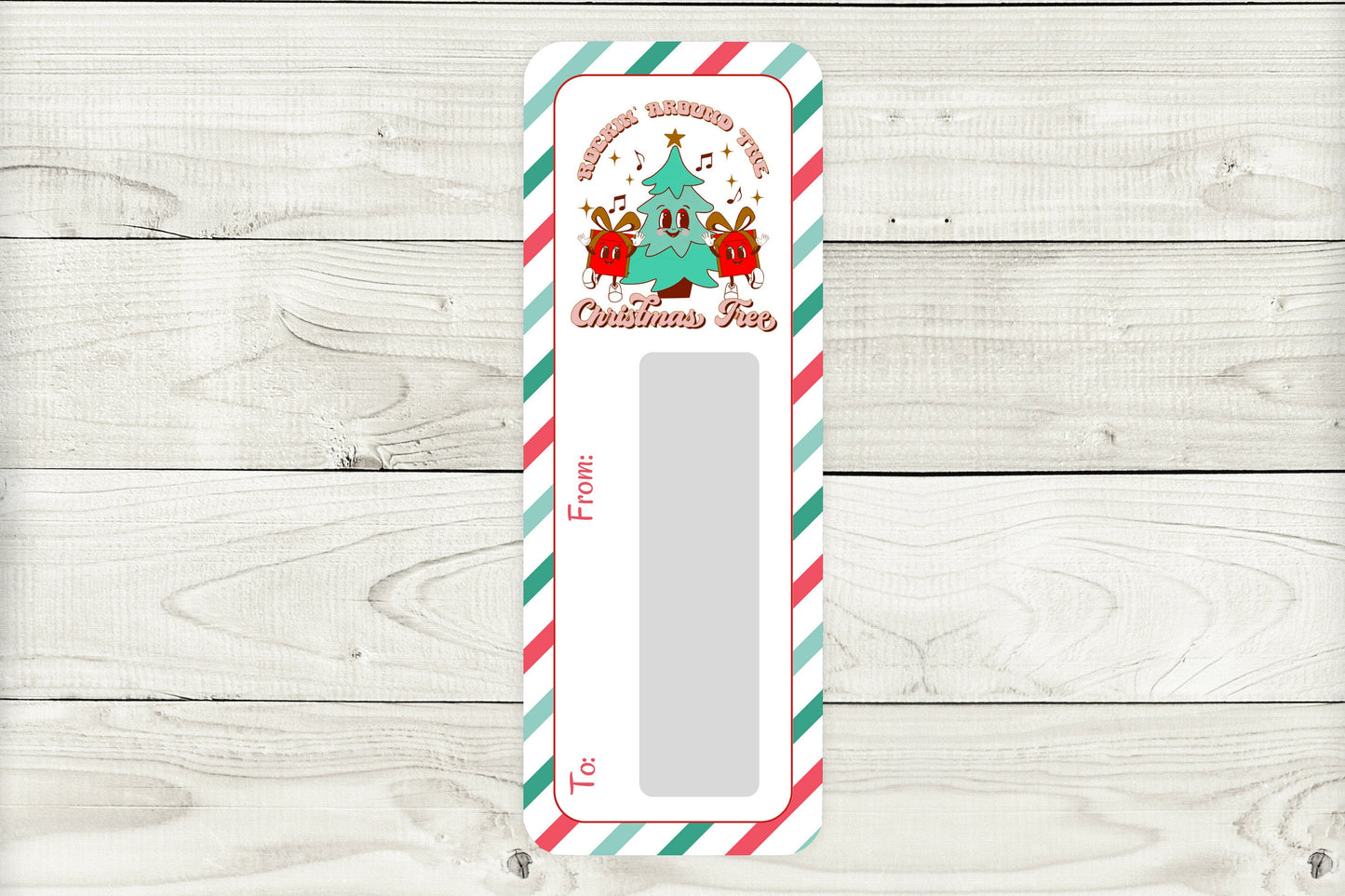 mini money cards | retro christmas cash holder edition 3