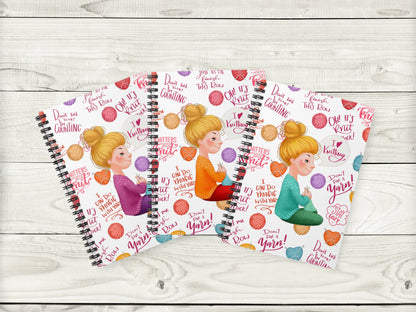 Knit Lover Notebook Journal - Blonde