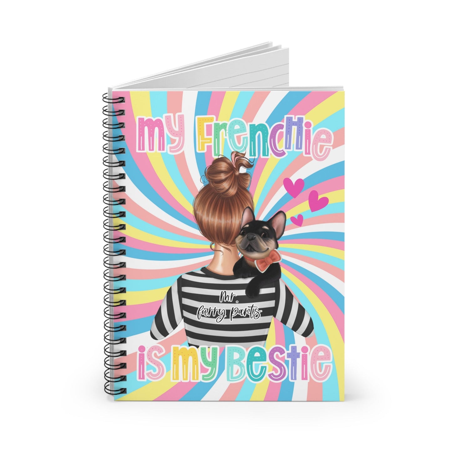 my frenchie is my bestie notebook journal