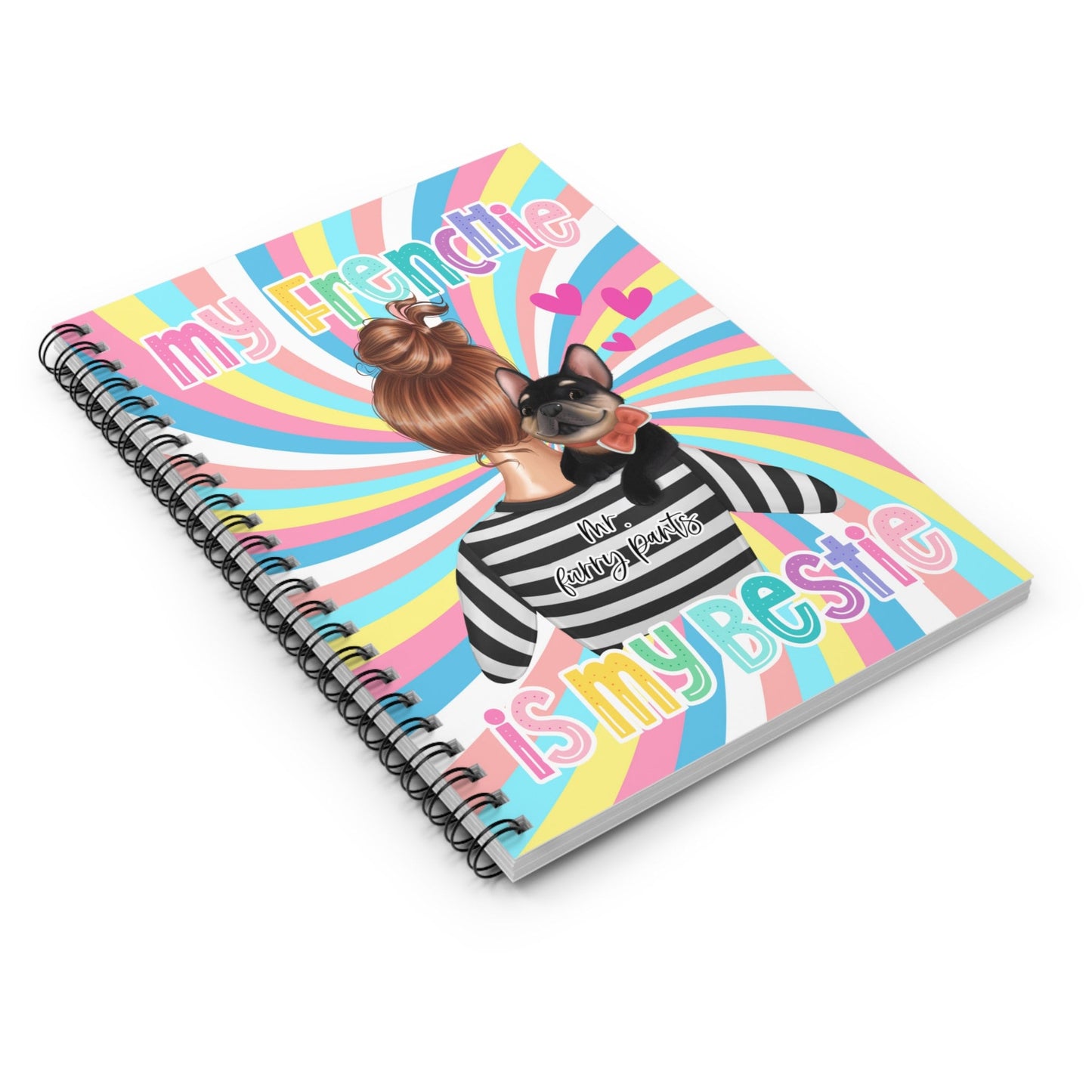 my frenchie is my bestie notebook journal