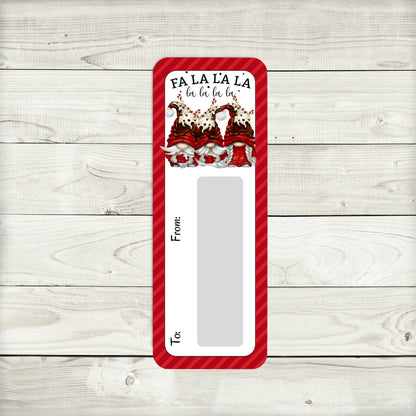 Hot Chocolate Gnome Mini Money Card - Cozy Christmas Cash Holder Gift Idea