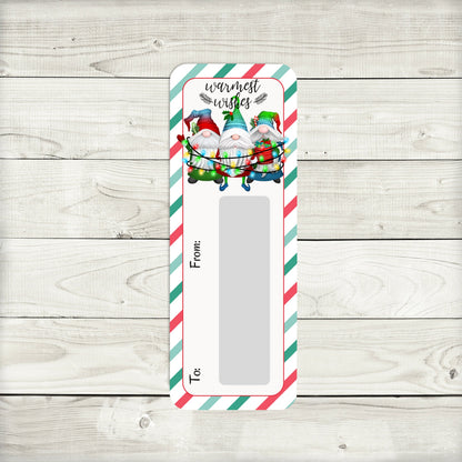 Christmas Gnome Money Card Holder: Holiday Cash Gift, Christmas Lit Gnomes