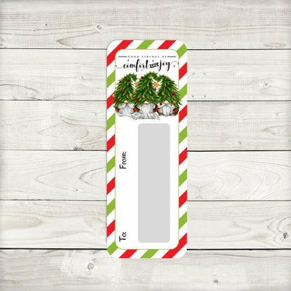 Mini Money Cards | Christmas Tree Gnome Money Holders | Christmas Cash | Christmas Gonk