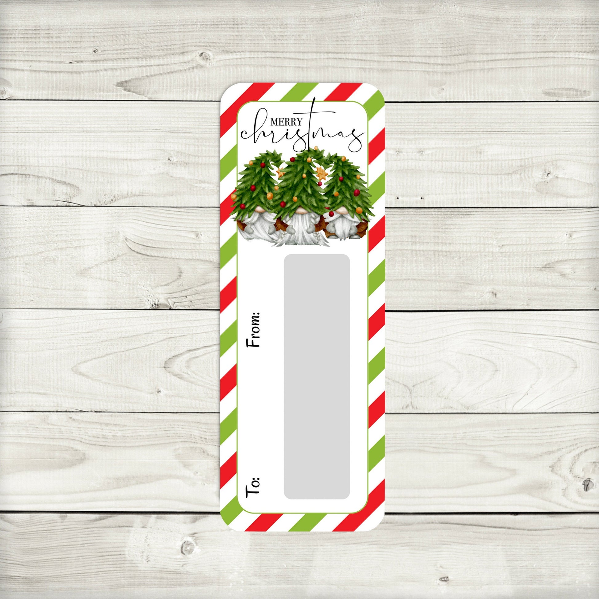 Christmas Gnome Money Card Holder: Holiday Cash Gift
