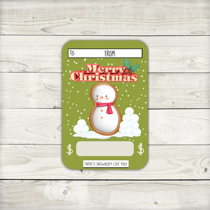 Fun Winter Holiday Christmas Cash Gift Money Holders, Christmas Money Card, Christmas Money Holder, Money Card, Money Gift, Kid Cash Ideas,