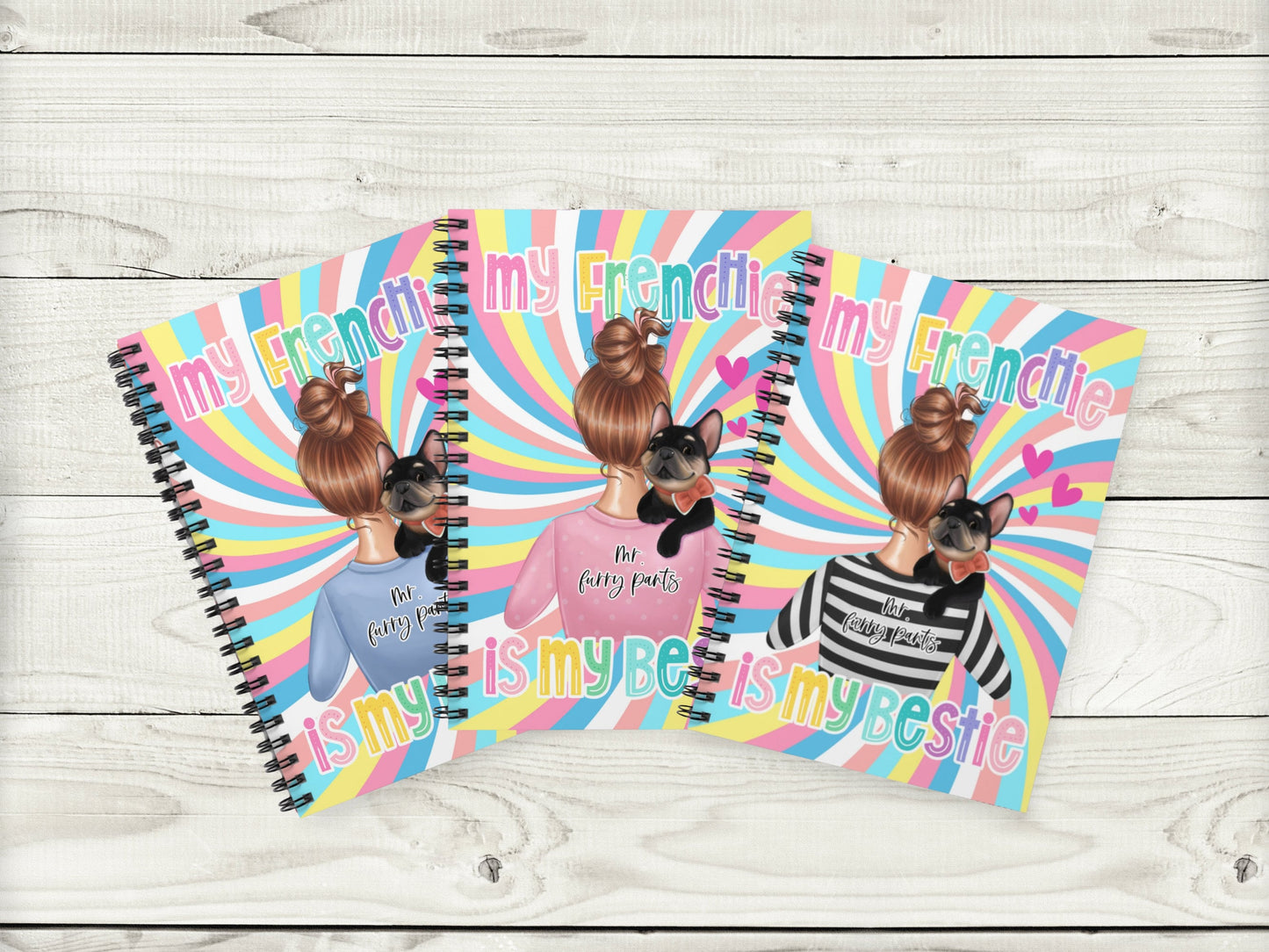 my frenchie is my bestie notebook journal