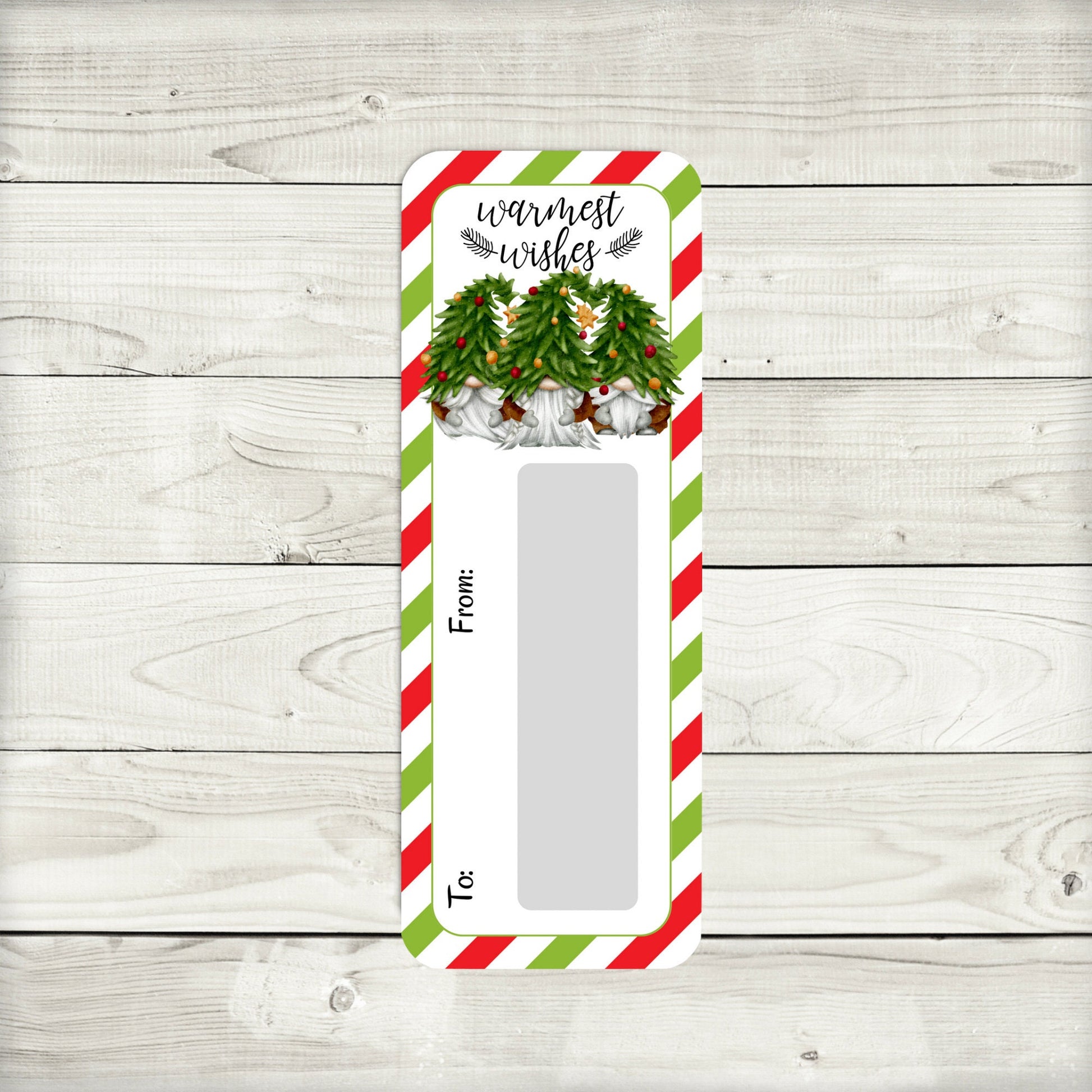 Christmas Gnome Money Card Holder: Holiday Cash Gift