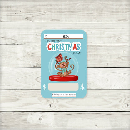 Cute Christmas Animal Cash Card Holders Set 2