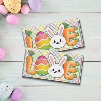 Easter Candy Bar Wrappers, Easter Wrappers, Easter Candy, Easter Love, Easter Plaid