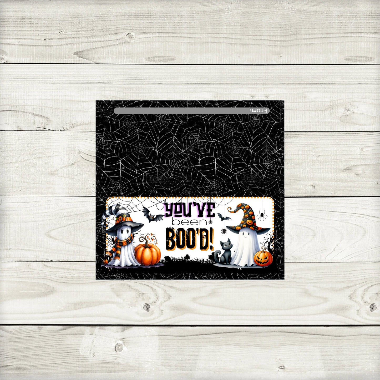 you’ve been boo’d bag toppers, classroom party favors, 4.15” x 2” toppers