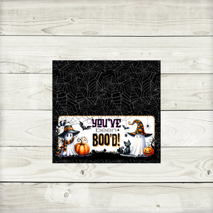 You’ve Been Boo’d Bag Toppers, Classroom Party Favors, 4.15” x 2” Toppers